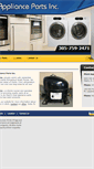 Mobile Screenshot of miamiappliancepartsinc.com